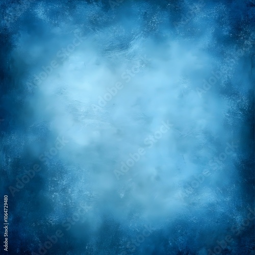 Ethereal Blue Mist Texture Digital Art Background