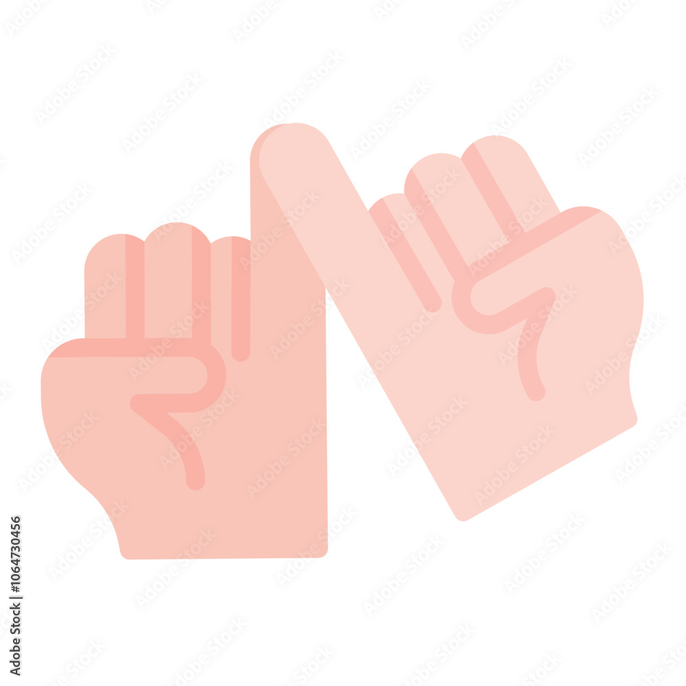 Pinky Promise icon vector image. Can be used for Friendship. Pinky Promise icon vector image. Can be used for Friendship.