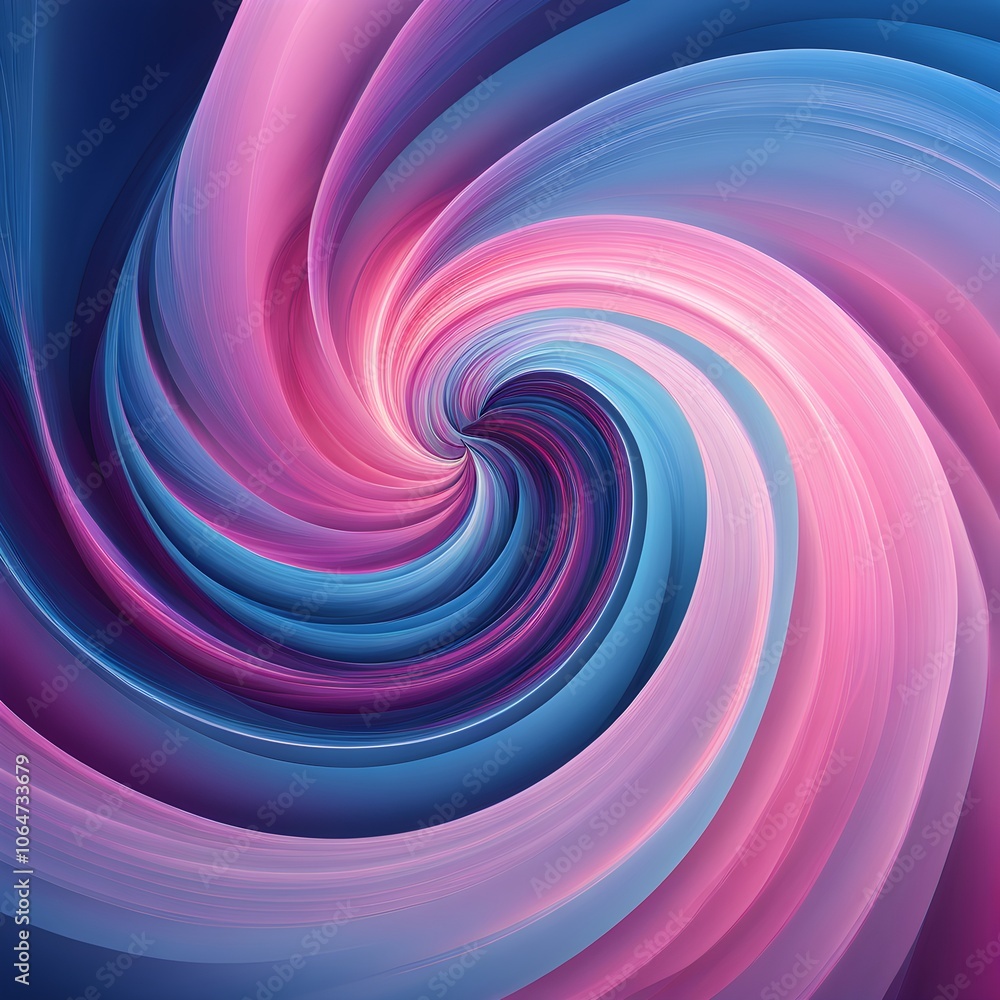 spiral shape that slowly expands, rotates, and shifts colors in a soft gradient, invoking a tranquil, meditative focus spiral shape that slowly expands, rotates, and shifts colors in a soft gradient, invoking a tranquil, meditative focus