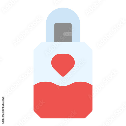 Favric Fragrance icon vector image. Can be used for Fabric Features.