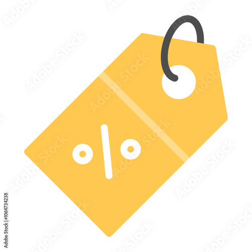 Discount Tag icon vector image. Can be used for Supermarket.