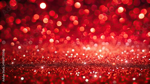 Shiny red light background with glimmering effects, red, light, background, shiny, glimmering, bright, sparkly, vibrant