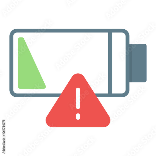 Empty Battery icon vector image. Can be used for Battery and Power.