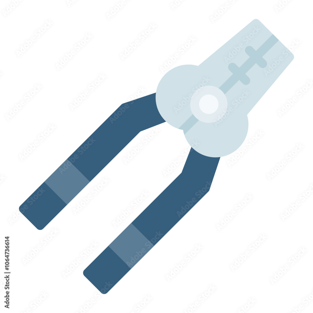 Forceps icon vector image. Can be used for Shoemaker. Forceps icon vector image. Can be used for Shoemaker.