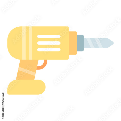 Drill icon vector image. Can be used for Shoemaker.