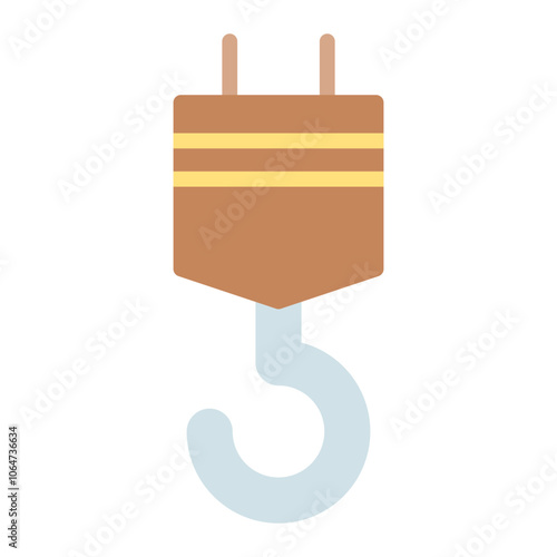 Hook icon vector image. Can be used for Shoemaker.