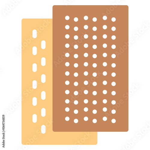 Sand Paper icon vector image. Can be used for Shoemaker.