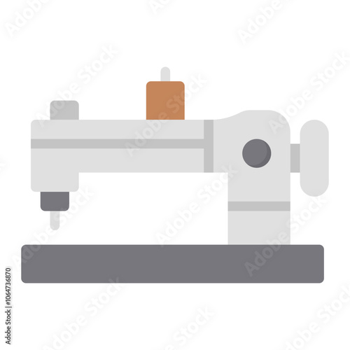 Sewing Machine icon vector image. Can be used for Shoemaker.