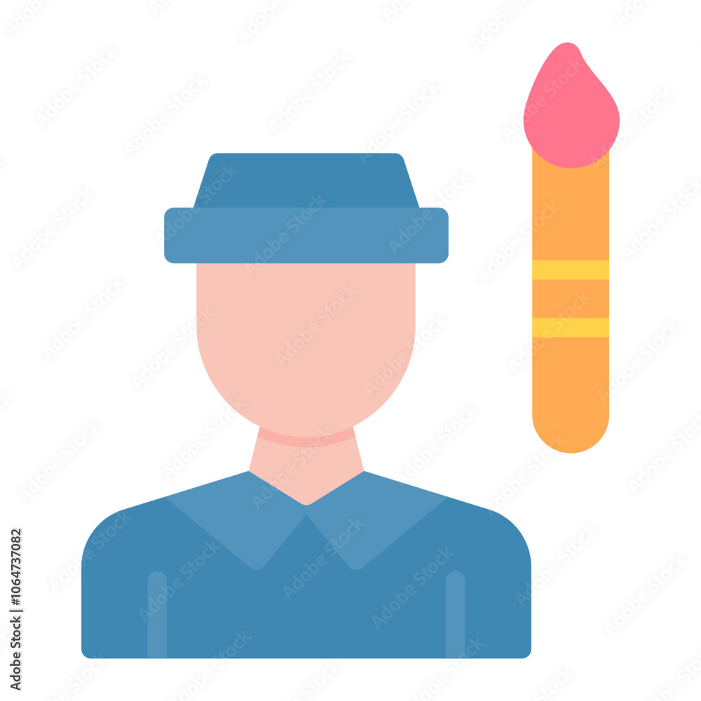 Art Director icon vector image. Can be used for Art and Craft Supplies. Art Director icon vector image. Can be used for Art and Craft Supplies.