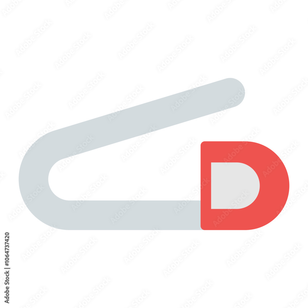 Stitch Marker icon vector image. Can be used for Art and Craft Supplies. Stitch Marker icon vector image. Can be used for Art and Craft Supplies.