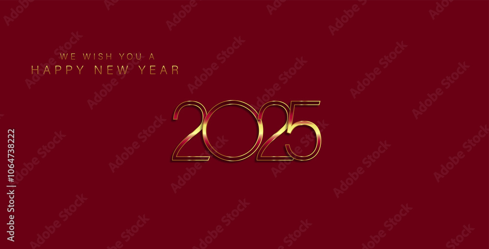 We Wish You A Happy New Year 2025 Stunning And Very Beautiful Design We Wish You A Happy New Year 2025 Stunning And Very Beautiful Design