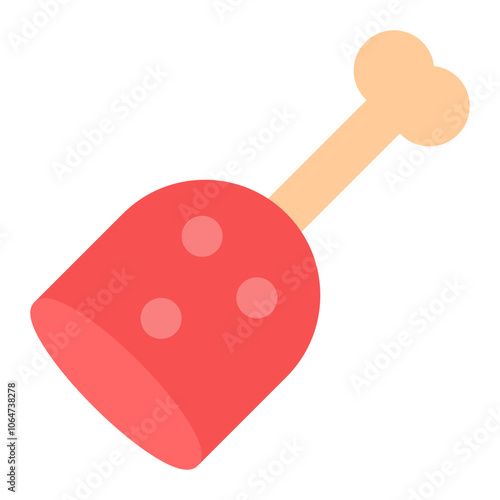 Cooked Ham icon vector image. Can be used for Oktoberfest.