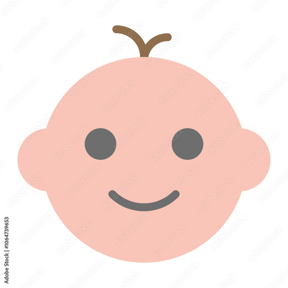 Baby Boy icon vector image. Can be used for Baby Shower. Baby Boy icon vector image. Can be used for Baby Shower.