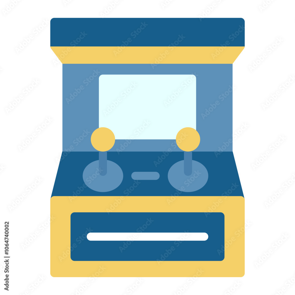 Arcade icon vector image. Can be used for Bowling. Arcade icon vector image. Can be used for Bowling.