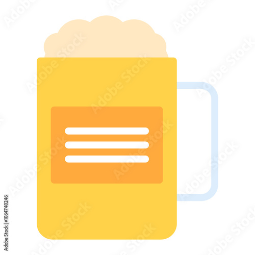 Craft Beer icon vector image. Can be used for Bowling.