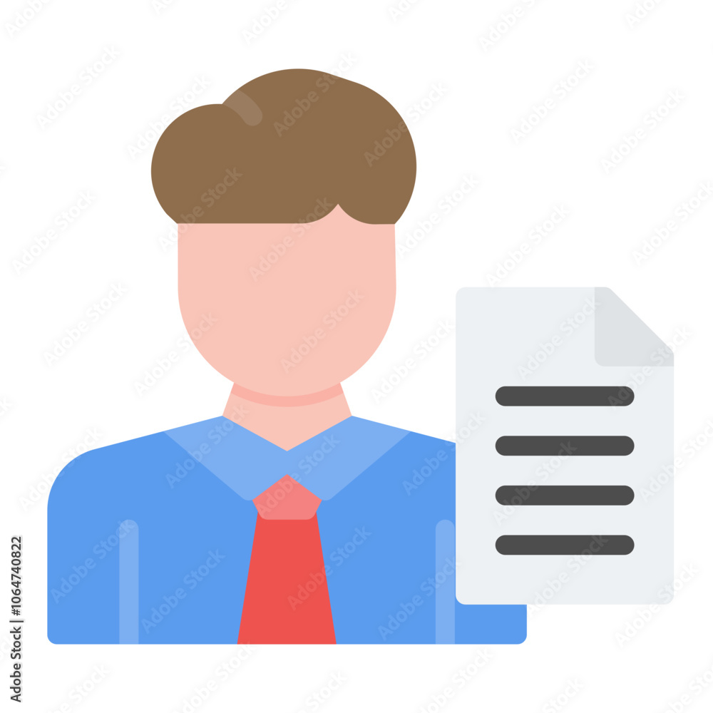 Clerk icon vector image. Can be used for Diversity. Clerk icon vector image. Can be used for Diversity.