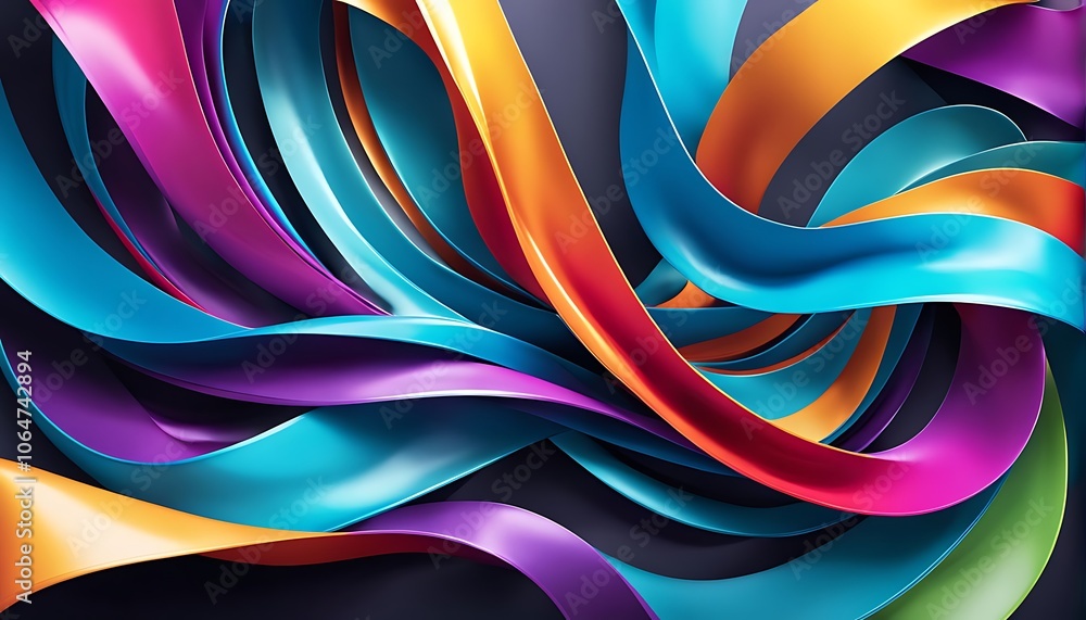 Fototapeta premium abstract background with lines
