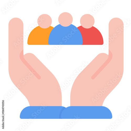 Supporter icon vector image. Can be used for Volleyball.