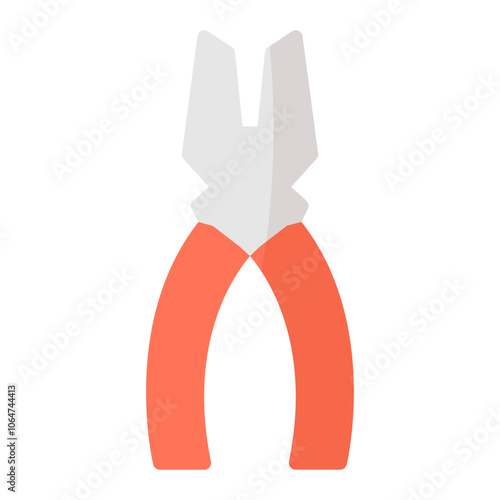 Plier icon vector image. Can be used for Mettalurgy.