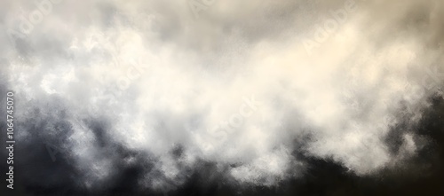 Abstract Clouds in Black and White