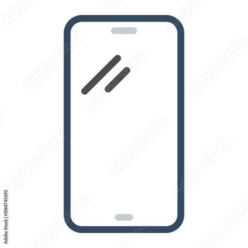 Mobile icon vector image. Can be used for Retro.