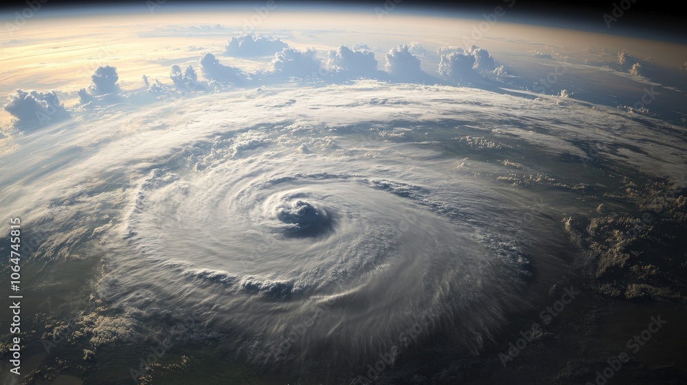 Fototapeta premium role of technology in hurricane tracking and forecasting.