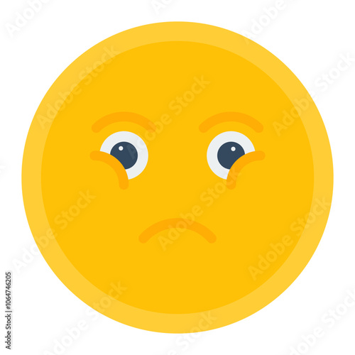Fear icon vector image. Can be used for Psychology.