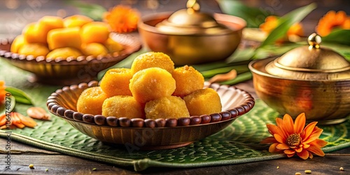 Traditional Indian sweet made with wheat flour and ghee, perfect for Diwali and Pongal festivals , Tirunelveli, Halwa photo