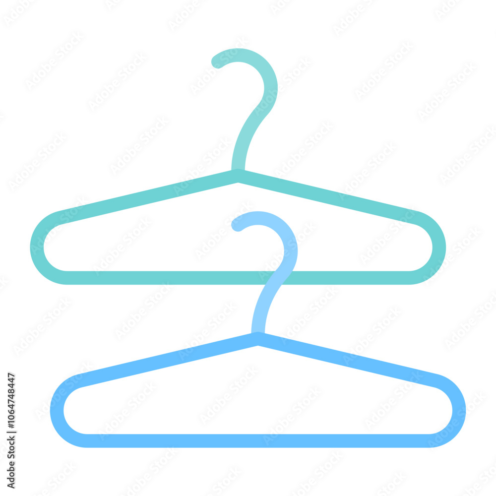 Hanger icon vector image. Can be used for Laundry. Hanger icon vector image. Can be used for Laundry.