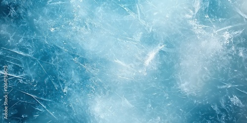 Wallpaper Mural Beautiful winter natural blue ice texture of surface of frozen. Nature abstract pattern of white cracks. Winter seasonal background, mock up, flat lay, ice texture background,ice banner Torontodigital.ca