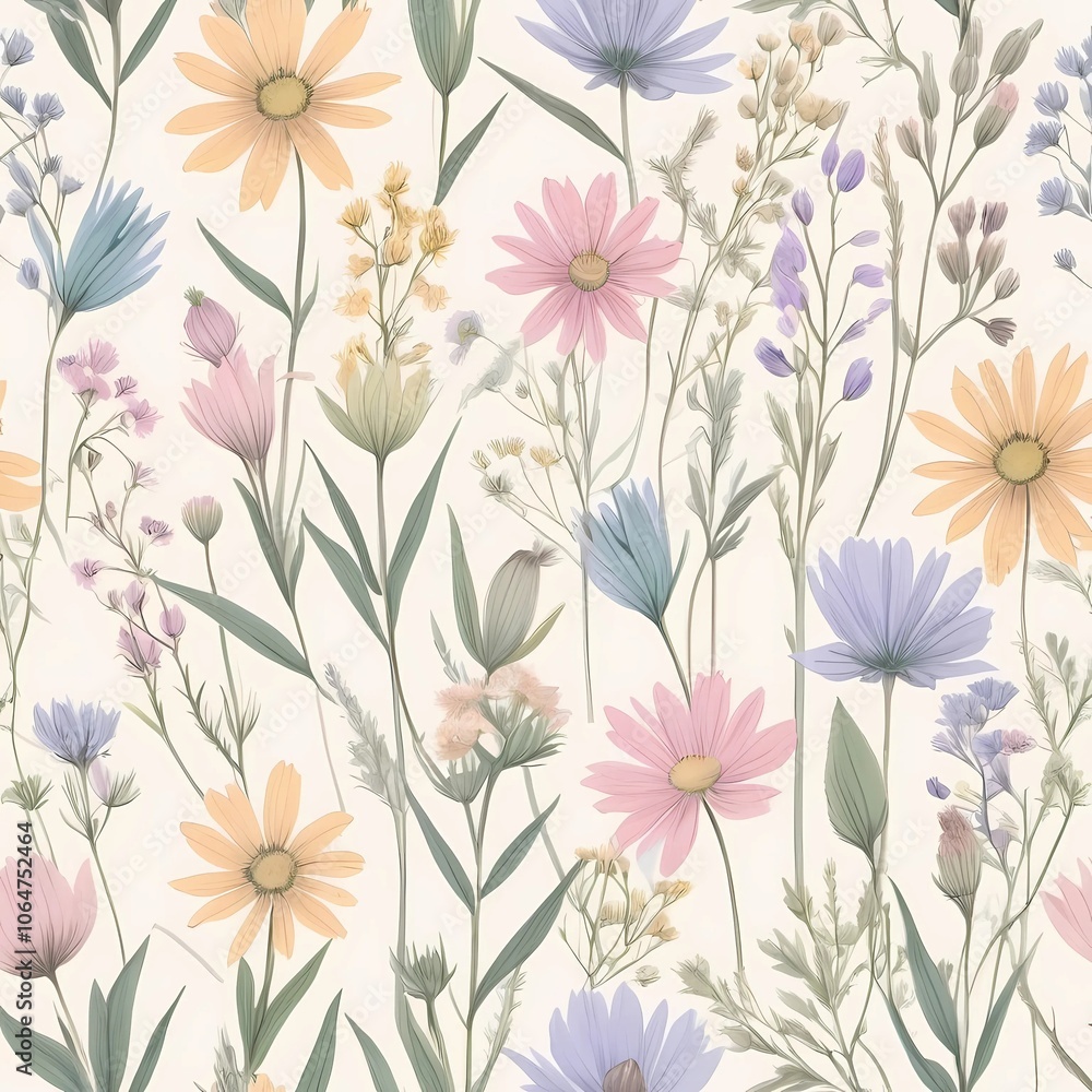 seamless floral pattern seamless floral pattern