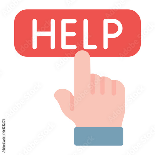 Help icon vector image. Can be used for Homeless.