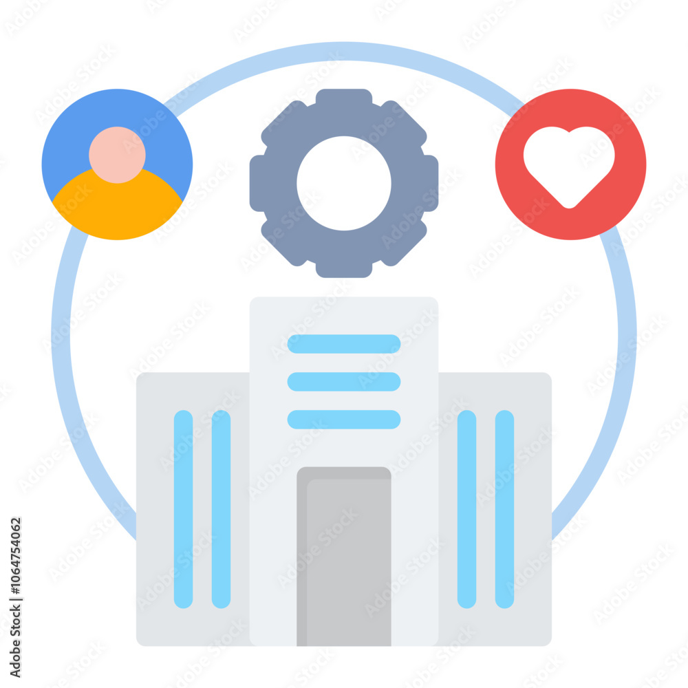 Resource icon vector image. Can be used for Supply Chain. Resource icon vector image. Can be used for Supply Chain.