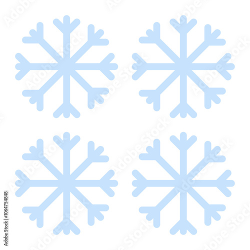 Snow icon vector image. Can be used for Ski Resort.