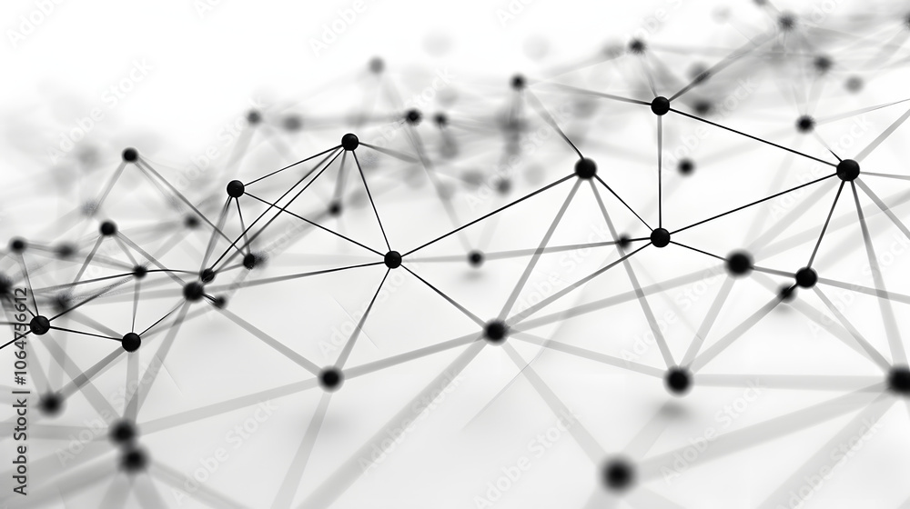 Geometric background of connected lines and points Geometric background of connected lines and points