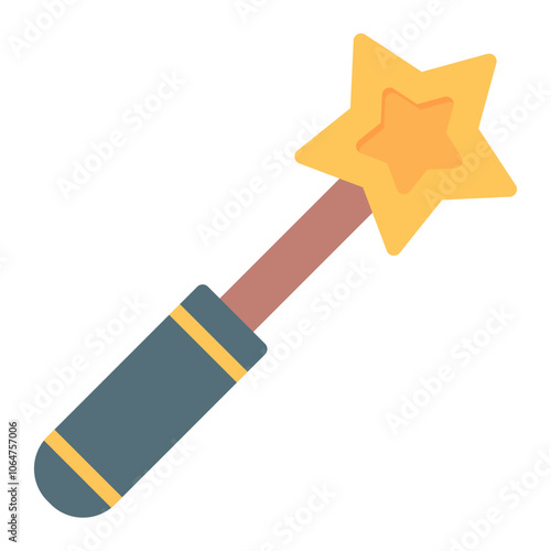 Magic icon vector image. Can be used for Fairytale.