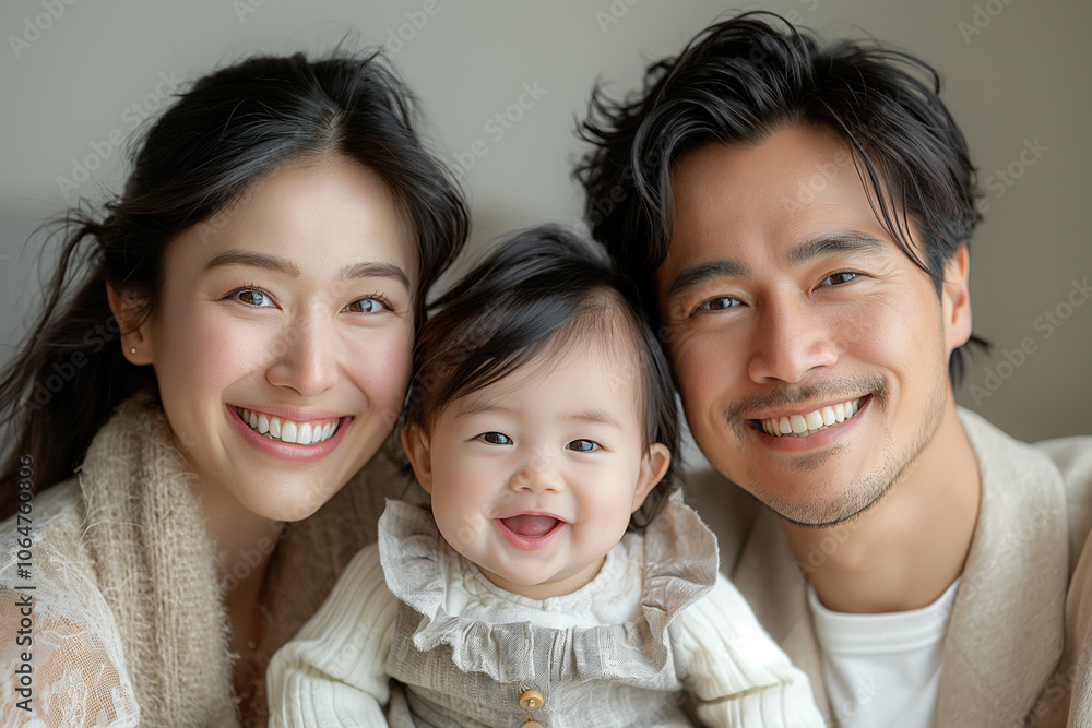 The picture shows the harmony of a family, happiness, lasting love. Family photo. The picture shows the harmony of a family, happiness, lasting love. Family photo.