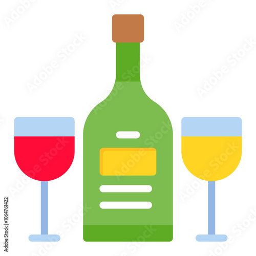 Alcohol icon vector image. Can be used for Addiction.