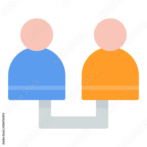 Codependency icon vector image. Can be used for Addiction.