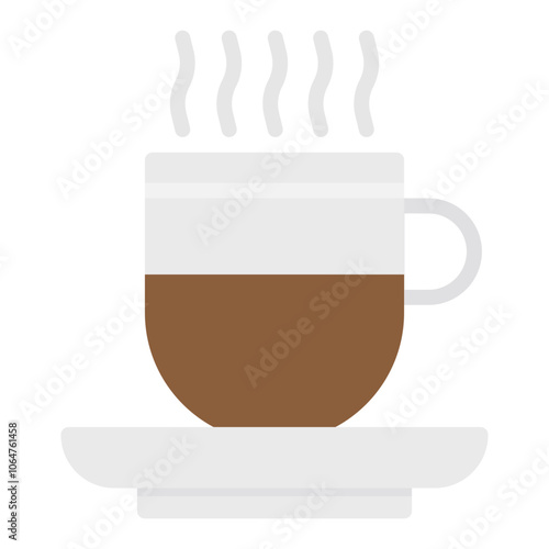 Coffee icon vector image. Can be used for Addiction.