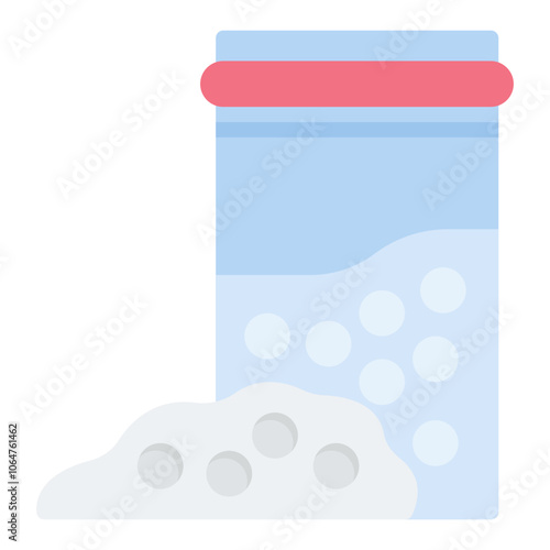 Cocaine icon vector image. Can be used for Addiction.