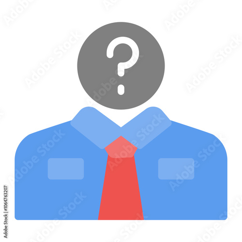 Anonymisation icon vector image. Can be used for Compliance And Regulation.