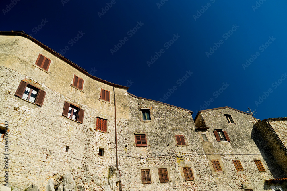 Borgo medievale di Fumone,Frosinone,Lazio,Italia Borgo medievale di Fumone,Frosinone,Lazio,Italia