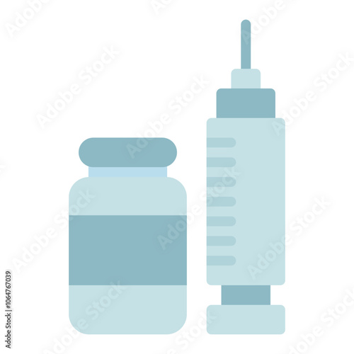 Botox icon vector image. Can be used for Cosmetology.