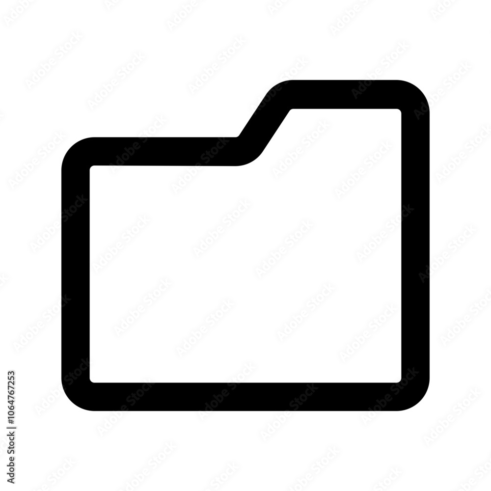 folder line color icon folder line color icon