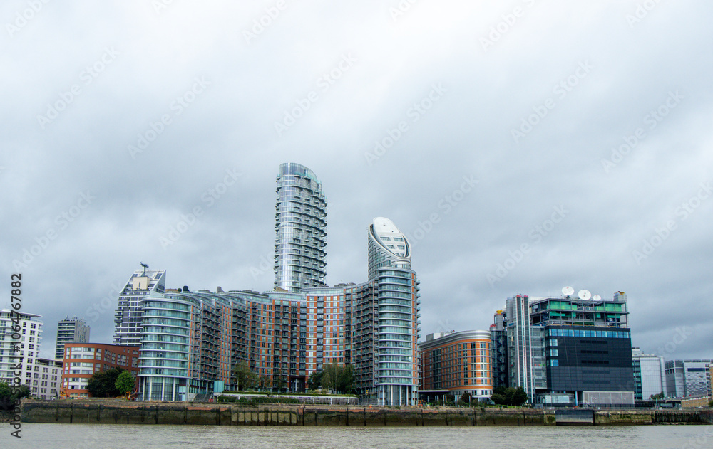 Obraz premium A View Of The Cityscape Of London, in the United Kingdom