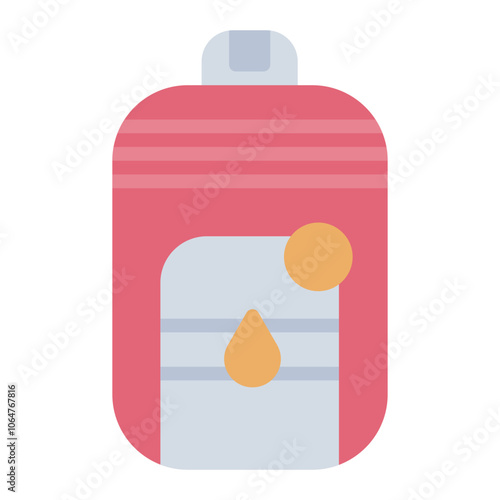 Baby oil icon vector image. Can be used for Maternity.