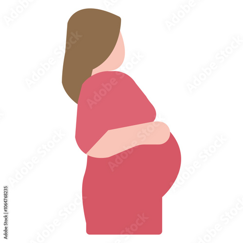 Maternity icon vector image. Can be used for Maternity.