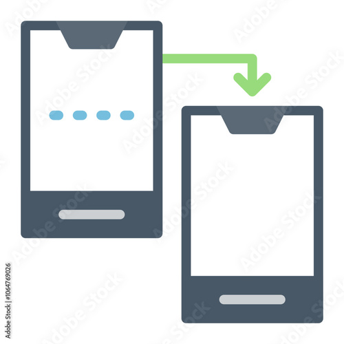 Phone Cloning icon vector image. Can be used for Crime Investigation.