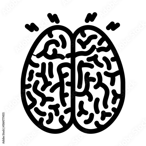 concussions household injury accident line icon vector. concussions household injury accident sign. isolated contour symbol black illustration